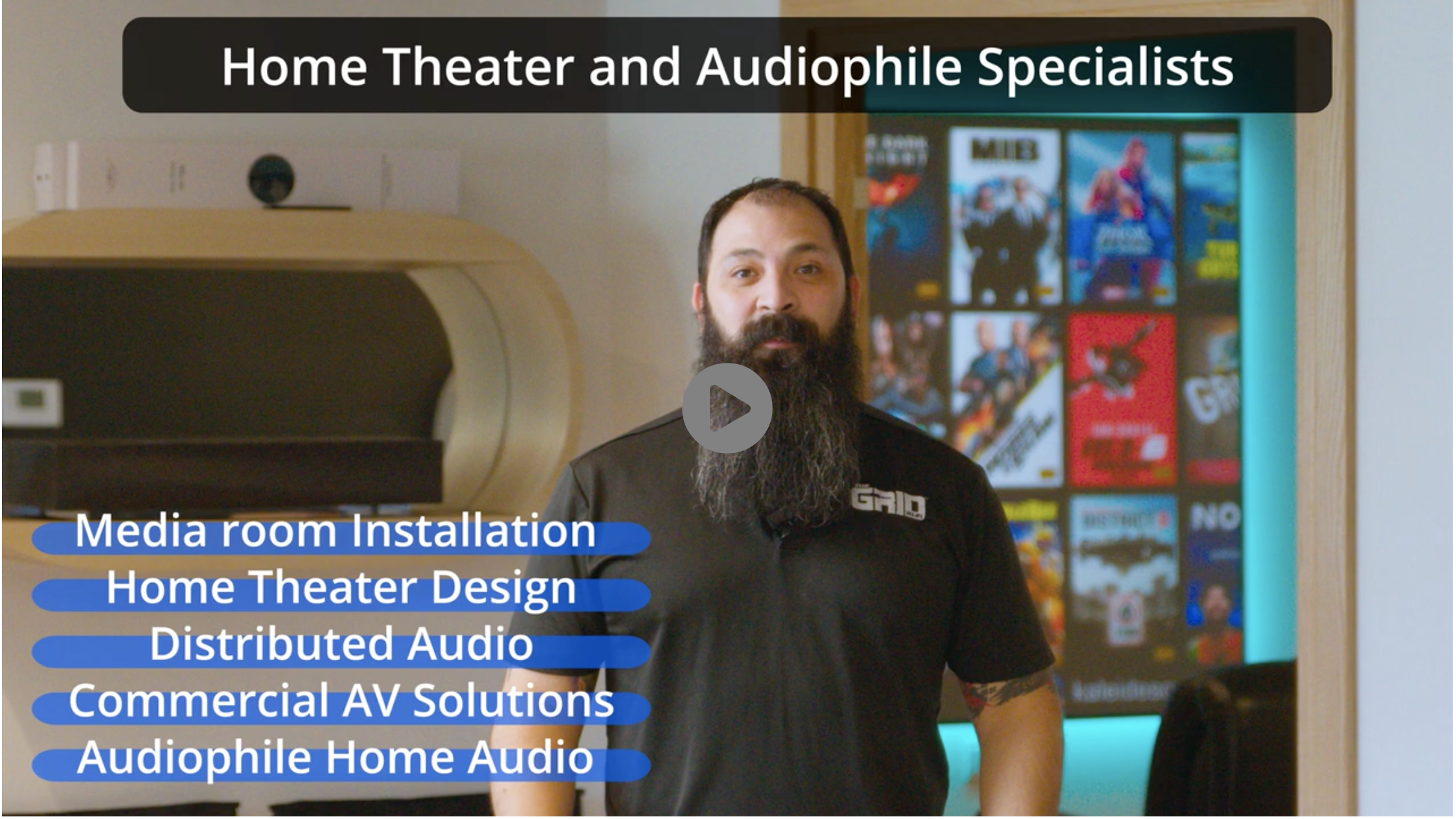 Grid Home Theater Installation